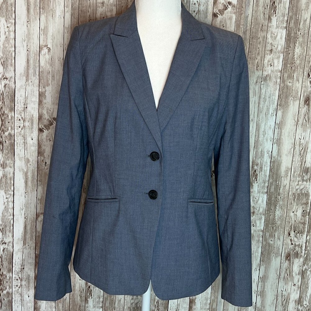 Ann Taylor Factory Blue Blazer size 4